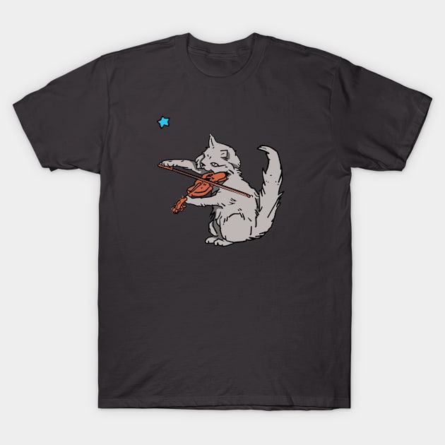 cat strings T-Shirt by Lambdog comics!